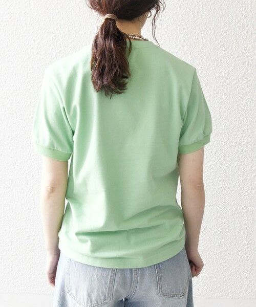 SHIPS / シップス Tシャツ | 【SHIPS any別注】LACOSTE:〈洗濯機可能〉PIQUE クルーネック Tシャツ 25SS | 詳細15
