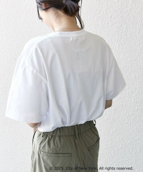 SHIPS / シップス Tシャツ | GOOD ROCK SPEED:〈洗濯機可能〉NYC ラウンド ロゴ プリント TEE | 詳細5