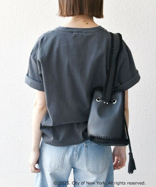 SHIPS / シップス Tシャツ | GOOD ROCK SPEED:〈洗濯機可能〉NYC ラウンド ロゴ プリント TEE | 詳細14