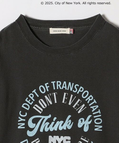 SHIPS / シップス Tシャツ | GOOD ROCK SPEED:〈洗濯機可能〉NYC ラウンド ロゴ プリント TEE | 詳細18