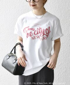 SHIPS / シップス Tシャツ | GOOD ROCK SPEED:〈洗濯機可能〉NYC カラー ロゴ プリント TEE