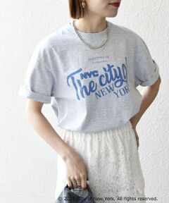 SHIPS / シップス Tシャツ | GOOD ROCK SPEED:〈洗濯機可能〉NYC カラー ロゴ プリント TEE