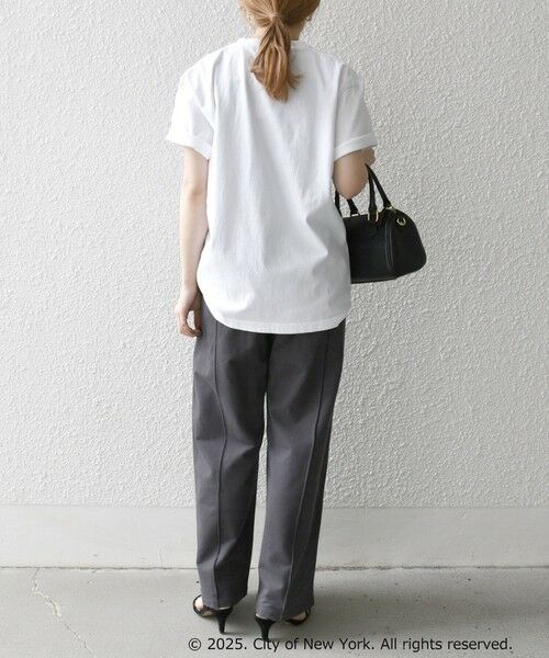 SHIPS / シップス Tシャツ | GOOD ROCK SPEED:〈洗濯機可能〉NYC カラー ロゴ プリント TEE | 詳細2