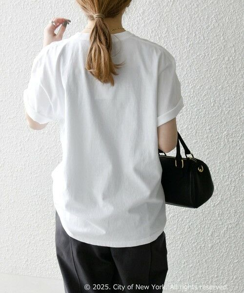 SHIPS / シップス Tシャツ | GOOD ROCK SPEED:〈洗濯機可能〉NYC カラー ロゴ プリント TEE | 詳細3