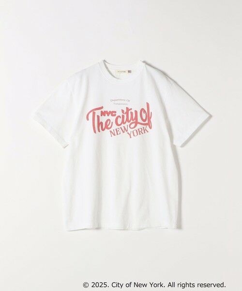 SHIPS / シップス Tシャツ | GOOD ROCK SPEED:〈洗濯機可能〉NYC カラー ロゴ プリント TEE | 詳細7