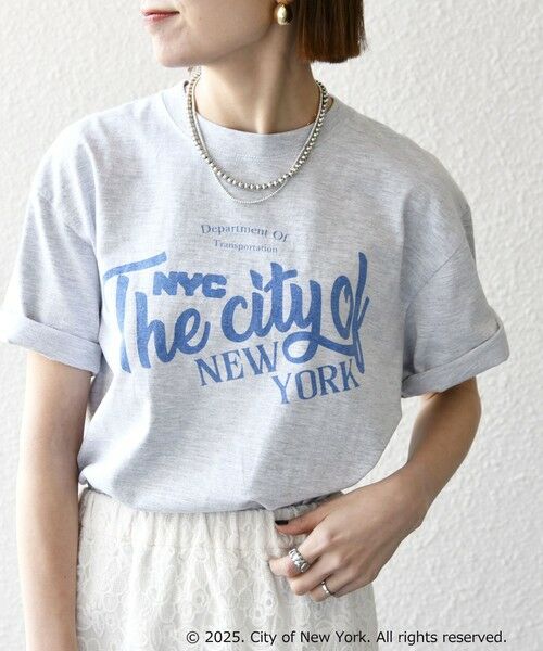 SHIPS / シップス Tシャツ | GOOD ROCK SPEED:〈洗濯機可能〉NYC カラー ロゴ プリント TEE | 詳細12