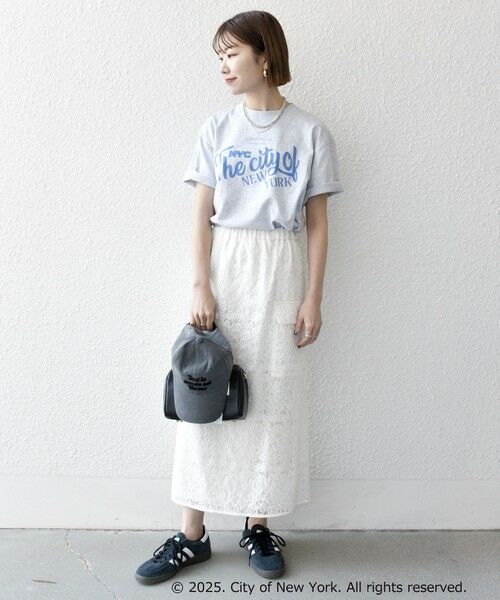 SHIPS / シップス Tシャツ | GOOD ROCK SPEED:〈洗濯機可能〉NYC カラー ロゴ プリント TEE | 詳細9