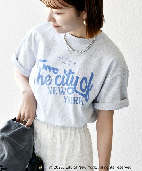 SHIPS / シップス Tシャツ | GOOD ROCK SPEED:〈洗濯機可能〉NYC カラー ロゴ プリント TEE | 詳細11