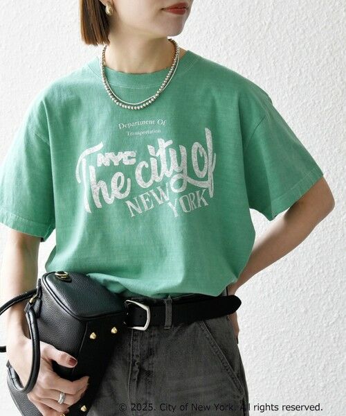 SHIPS / シップス Tシャツ | GOOD ROCK SPEED:〈洗濯機可能〉NYC カラー ロゴ プリント TEE | 詳細28