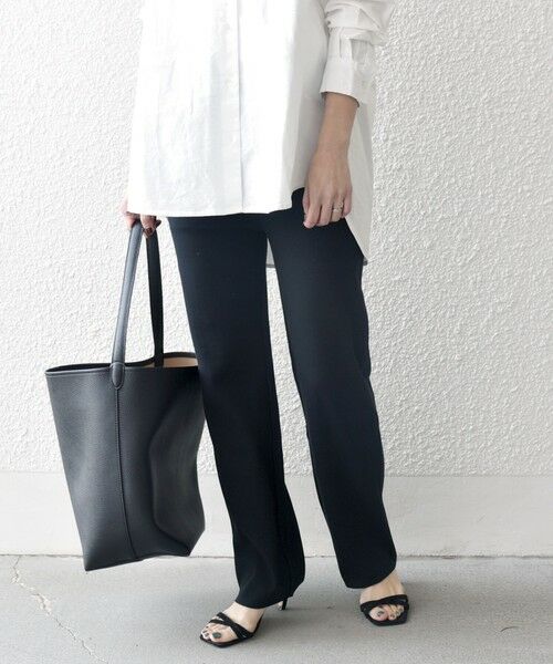 SHIPS / シップス その他パンツ | SHIPS any:〈洗濯機可能〉リブ ストレート パンツ | 詳細18