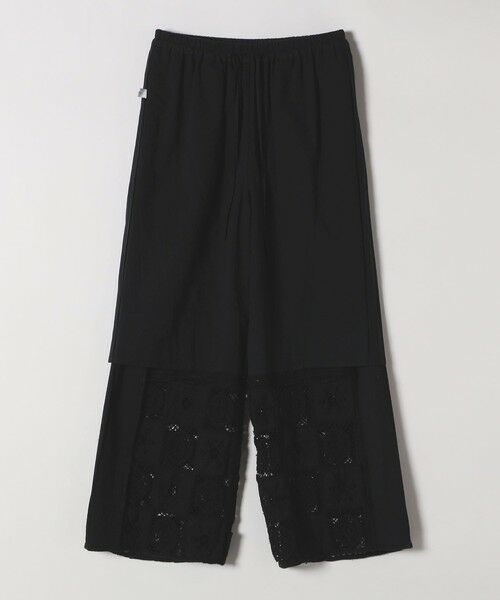 SHIPS / シップス その他パンツ | SHIPS any:〈手洗い可能〉パッチワーク レース セミワイド イージー パンツ | 詳細21