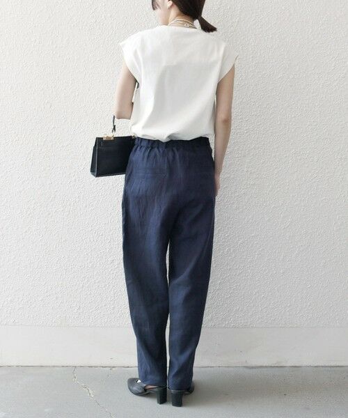 SHIPS / シップス その他パンツ | SHIPS any:〈洗濯機可能〉ヨーロピアンフラックス リネン タック グルカ イージー パンツ | 詳細11
