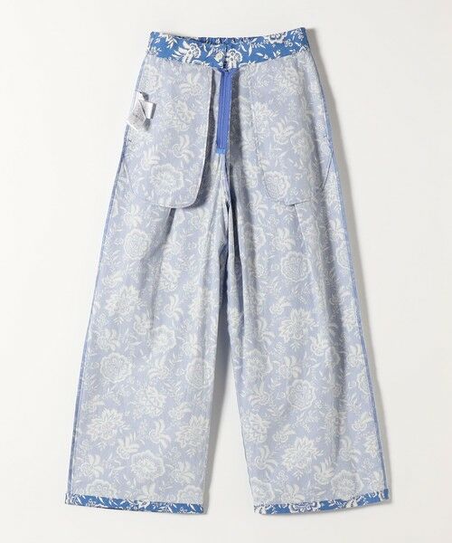 SHIPS / シップス その他パンツ | SHIPS any:〈洗濯機可能〉Les Olivades ボタニカル プリント ベルト ラップ セミワイド パンツ | 詳細20