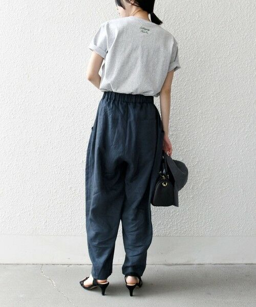 SHIPS / シップス その他パンツ | SHIPS any:〈洗濯機可能〉リネン ミックス コクーン イージー パンツ | 詳細10