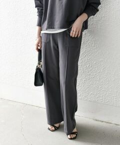 SHIPS / シップス その他パンツ | SHIPS any:〈洗濯機可能〉インレイ ピンタック ストレッチ イージー パンツ