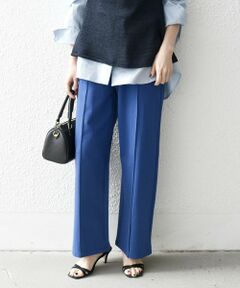 SHIPS / シップス その他パンツ | SHIPS any:〈洗濯機可能〉インレイ ピンタック ストレッチ イージー パンツ