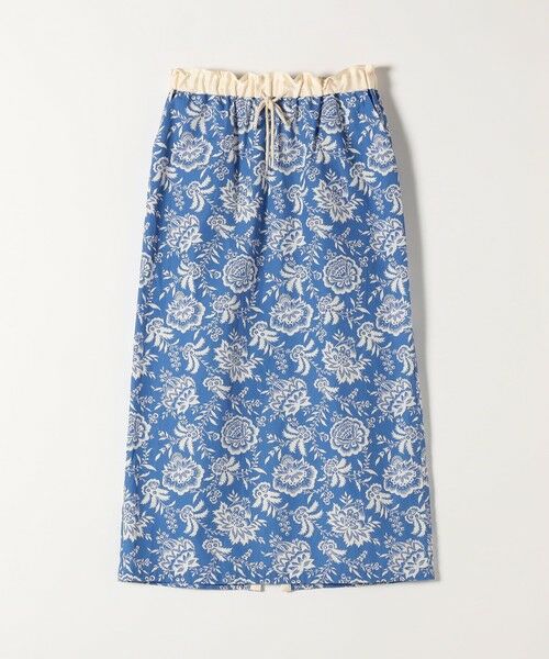 SHIPS / シップス ロング・マキシ丈スカート | SHIPS any:〈洗濯機可能〉Les Olivades ボタニカル プリント Iライン イージー スカート | 詳細14