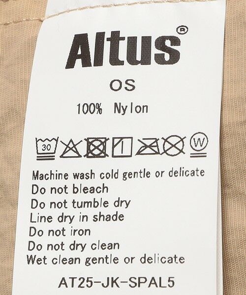 SHIPS for women / シップスウィメン ナイロンジャケット | 【SHIPS any別注】ALTUS MOUNTAIN GEAR:〈洗濯機可能〉ナイロン フード パーカー 25SS | 詳細11