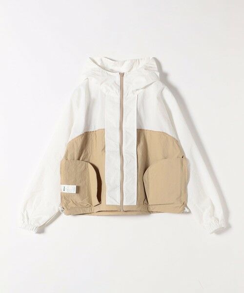 SHIPS for women / シップスウィメン ナイロンジャケット | 【SHIPS any別注】ALTUS MOUNTAIN GEAR:〈洗濯機可能〉ナイロン フード パーカー 25SS | 詳細2