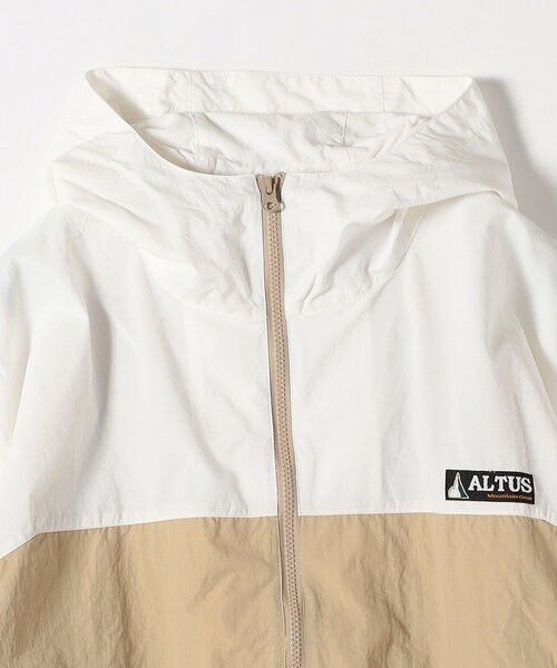 SHIPS for women / シップスウィメン ナイロンジャケット | 【SHIPS any別注】ALTUS MOUNTAIN GEAR:〈洗濯機可能〉ナイロン フード パーカー 25SS | 詳細4