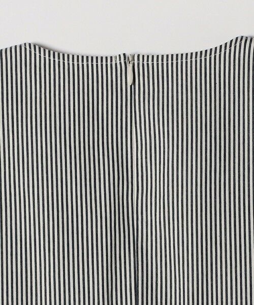 SHIPS / シップス ロング・マキシ丈ワンピース | SHIPS any:〈洗濯機可能〉コードレーン ストライプ フリル Vネック ワンピース | 詳細24