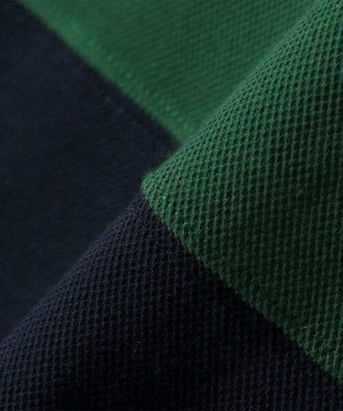 SHIPS / シップス ロング・マキシ丈ワンピース | SHIPS any:〈洗濯機可能〉カノコ ワイドボーダー ポロシャツ ワンピース | 詳細25