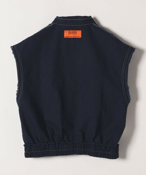 SHIPS / シップス ベスト | UNIVERSAL OVERALL:〈洗濯機可能〉ジップ ベスト ジャケット | 詳細3