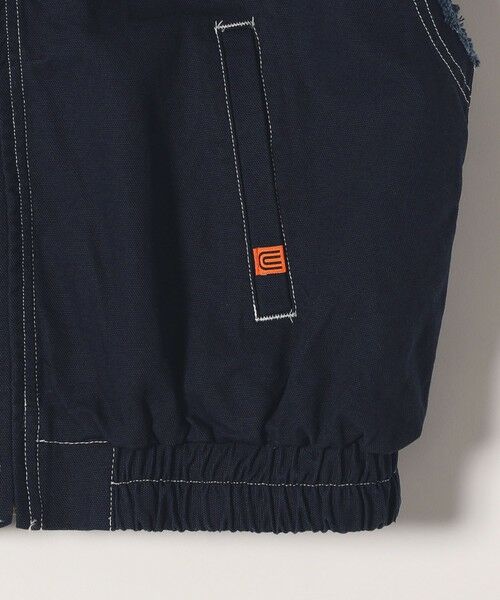 SHIPS / シップス ベスト | UNIVERSAL OVERALL:〈洗濯機可能〉ジップ ベスト ジャケット | 詳細6