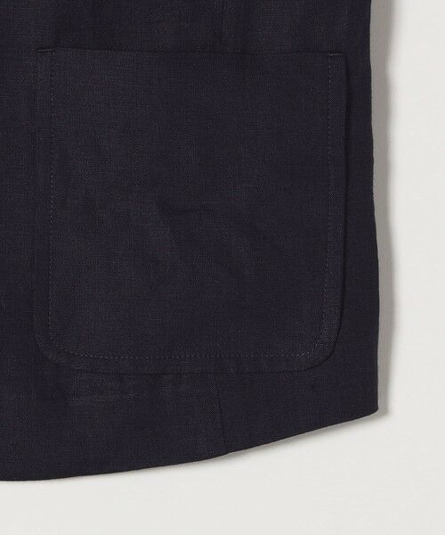 SHIPS / シップス ベスト | SHIPS any:〈洗濯機可能〉ヨーロピアンフラックス リネン  Vネック コンパクト ベスト | 詳細19