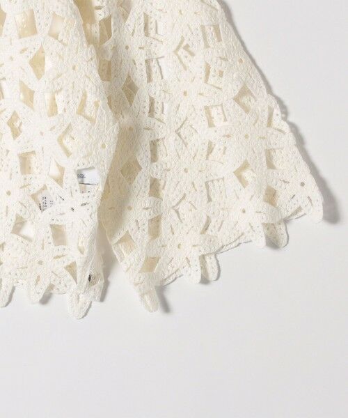 SHIPS / シップス カーディガン・ボレロ | SHIPS any:〈手洗い可能〉フラワー クロシェ レース カーディガン | 詳細12