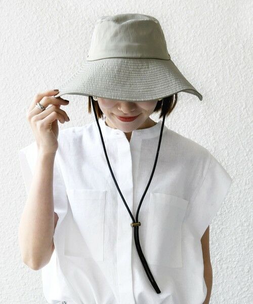 SHIPS / シップス ハット | SHIPS any:〈UVカット/接触冷感/手洗い可能〉ブリム ハット | 詳細1