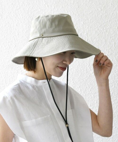 SHIPS / シップス ハット | SHIPS any:〈UVカット/接触冷感/手洗い可能〉ブリム ハット | 詳細2
