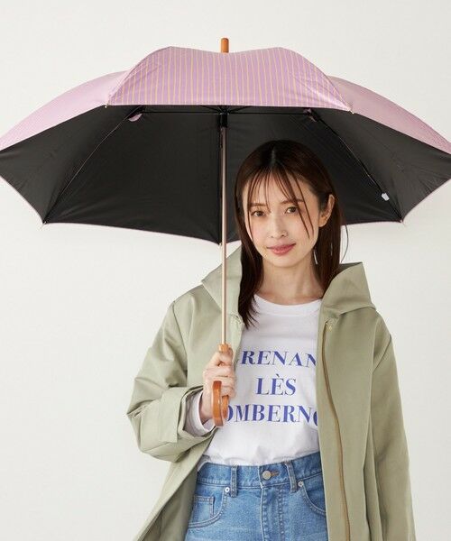 SHIPS / シップス 傘 | a.s.s.a:ストライプ 傘 (晴雨兼用・親骨55cm)◇ | 詳細6