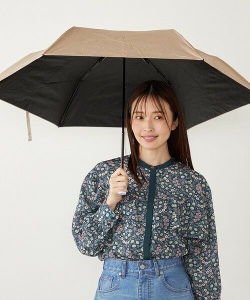 SHIPS / シップス 傘 | assa:HEATDOWNPARASOL(R)折りたたみ傘 (晴雨兼用・親骨55cm)◇ | 詳細3