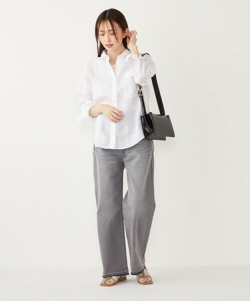 SHIPS / シップス シャツ・ブラウス | SHIPS Colors:〈洗濯機可能〉ユーロ リネン (EURO Linen) オーバー シャツ◇ | 詳細6