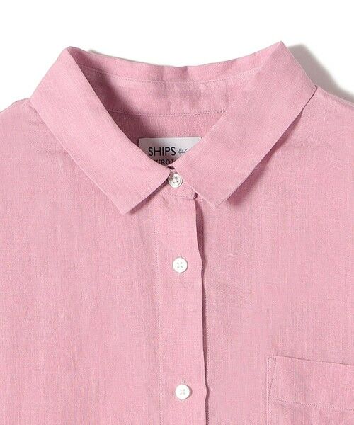 SHIPS / シップス シャツ・ブラウス | SHIPS Colors:〈洗濯機可能〉ユーロ リネン (EURO Linen) オーバー シャツ◇ | 詳細10