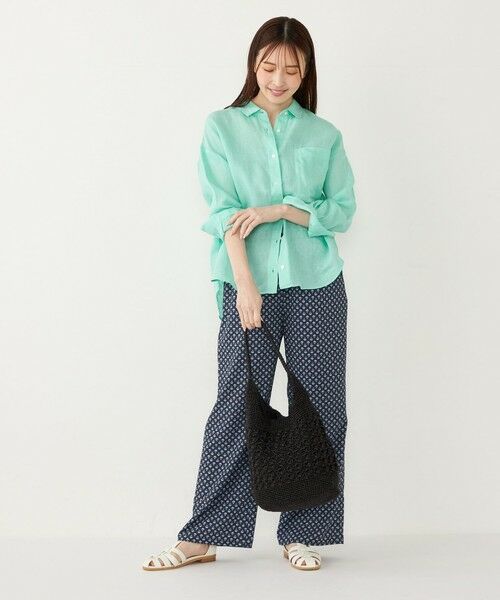 SHIPS Colors:〈洗濯機可能〉ユーロ リネン (EURO Linen