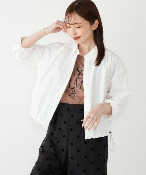 SHIPS / シップス シャツ・ブラウス | SHIPS Colors:〈洗濯機可能〉TC シャツ ブルゾン | 詳細4