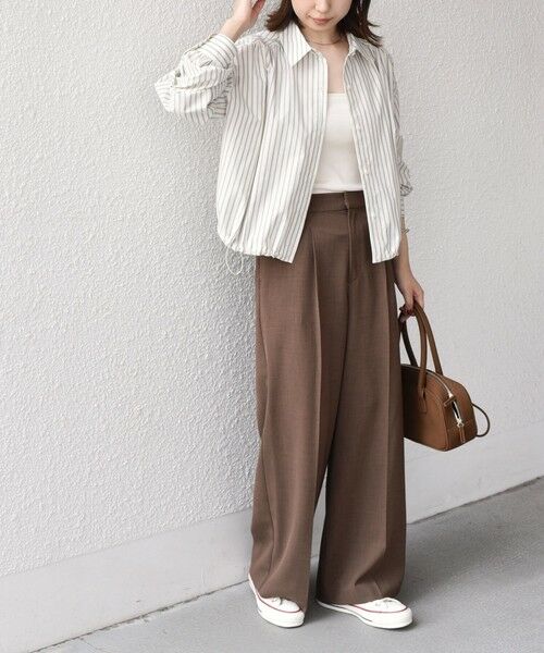 SHIPS / シップス シャツ・ブラウス | SHIPS Colors:〈洗濯機可能〉TC シャツ ブルゾン | 詳細13