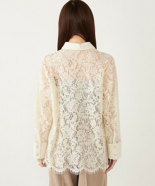SHIPS / シップス シャツ・ブラウス | SHIPS Colors:スカラップ レース シャツ | 詳細5