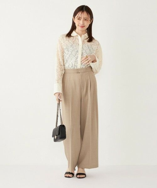 SHIPS / シップス シャツ・ブラウス | SHIPS Colors:スカラップ レース シャツ | 詳細7