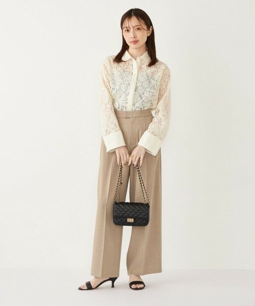 SHIPS / シップス シャツ・ブラウス | SHIPS Colors:スカラップ レース シャツ | 詳細10