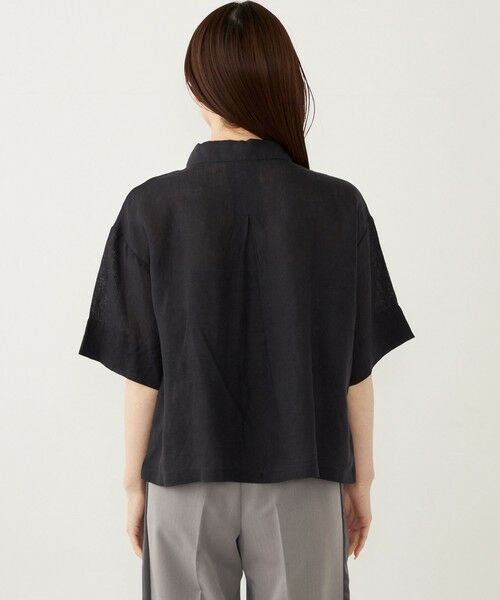 SHIPS / シップス シャツ・ブラウス | SHIPS Colors:〈洗濯機可能〉ユーロリネン (EURO Linen) ボクシー シャツ◇ | 詳細14