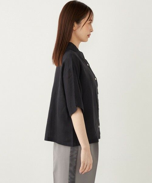 SHIPS / シップス シャツ・ブラウス | SHIPS Colors:〈洗濯機可能〉ユーロリネン (EURO Linen) ボクシー シャツ◇ | 詳細15