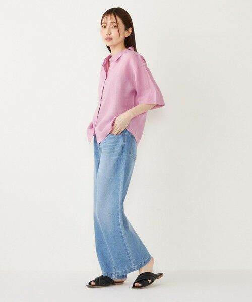 SHIPS / シップス シャツ・ブラウス | SHIPS Colors:〈洗濯機可能〉ユーロリネン (EURO Linen) ボクシー シャツ◇ | 詳細21