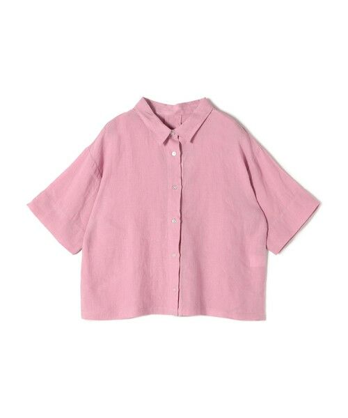 SHIPS / シップス シャツ・ブラウス | SHIPS Colors:〈洗濯機可能〉ユーロリネン (EURO Linen) ボクシー シャツ◇ | 詳細19