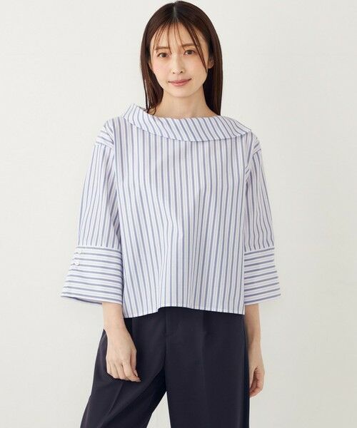 SHIPS / シップス シャツ・ブラウス | SHIPS Colors:〈洗濯機可能〉マリン ブラウス | 詳細8