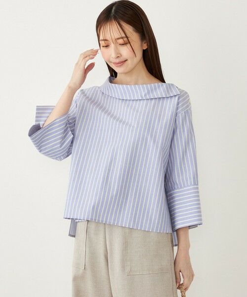 SHIPS / シップス シャツ・ブラウス | SHIPS Colors:〈洗濯機可能〉マリン ブラウス | 詳細27