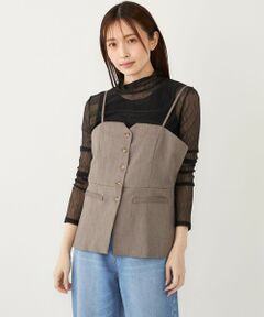 SHIPS / シップス その他トップス | SHIPS Colors:〈洗濯機可能〉ビスチェ キャミ◇