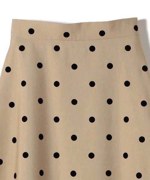 SHIPS / シップス ロング・マキシ丈スカート | SHIPS Colors:〈洗濯機可能〉フロッキードット デニムライク スカート | 詳細5